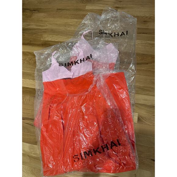 SIMKHAI Maddy Cotton Cut-Out Maxi Dress - Picture 7 of 8